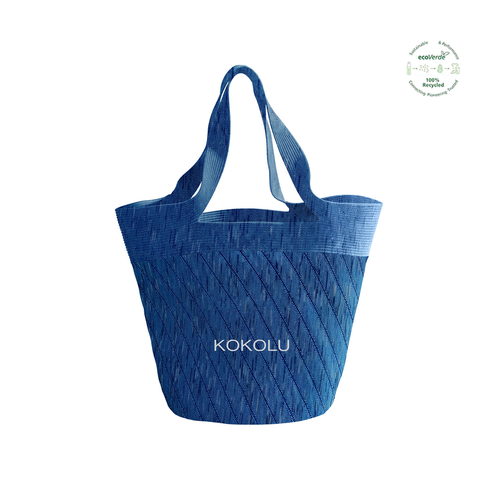 Medium Shopping Bag - Cobalt